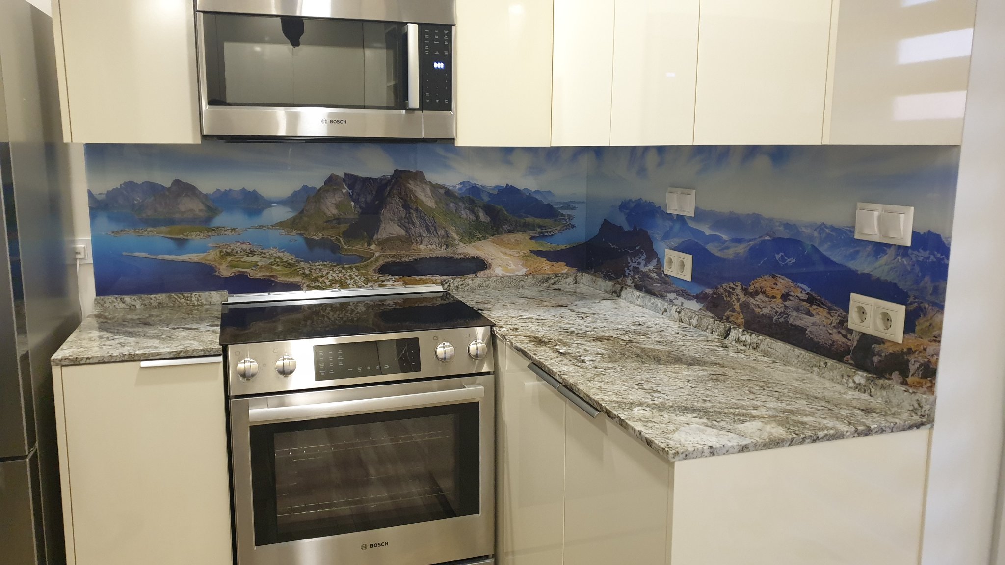 Скинали с УФ печатью. Природа.