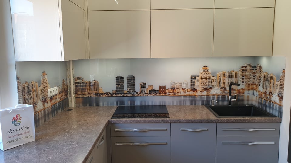 Скинали с рисунком ( УФ печать). Города и улочки.