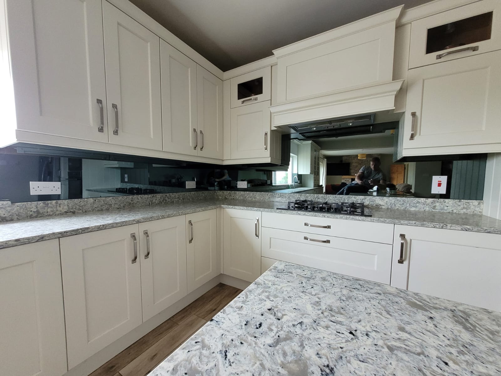 Закалённое зеркало. Tentesol Grey.