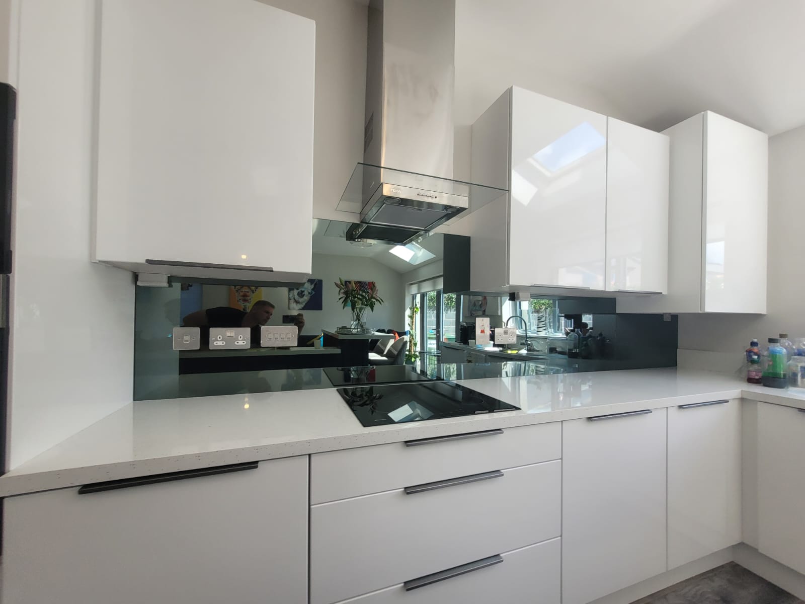 Закалённое зеркало. Tentesol Grey.