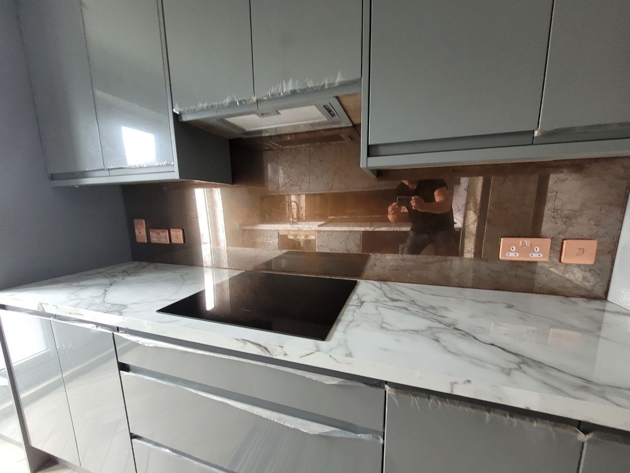 Античное стекло медь