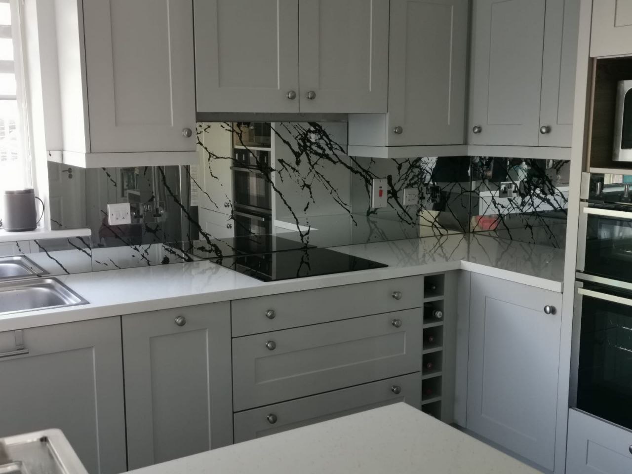 Античное зеркало серебро