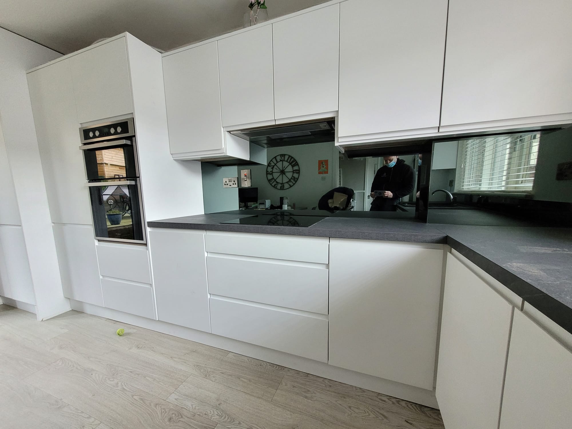 Закалённое зеркало. Tentesol Grey.