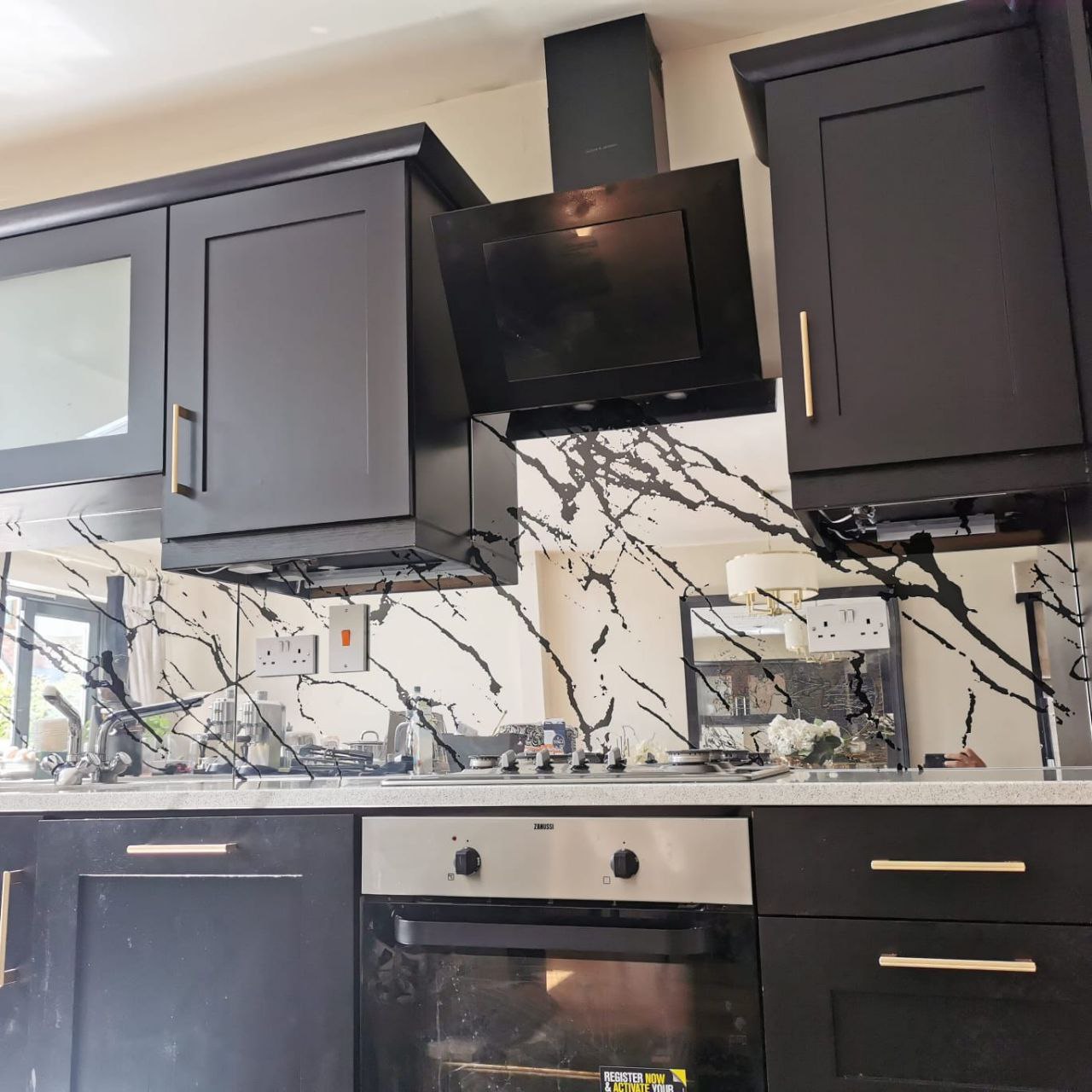 Античное зеркало серебро