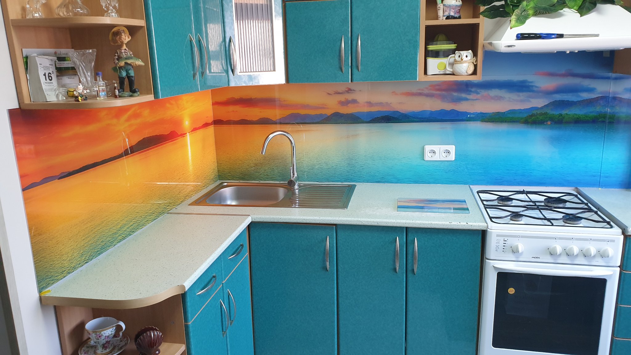 Скинали с УФ печатью. Природа.