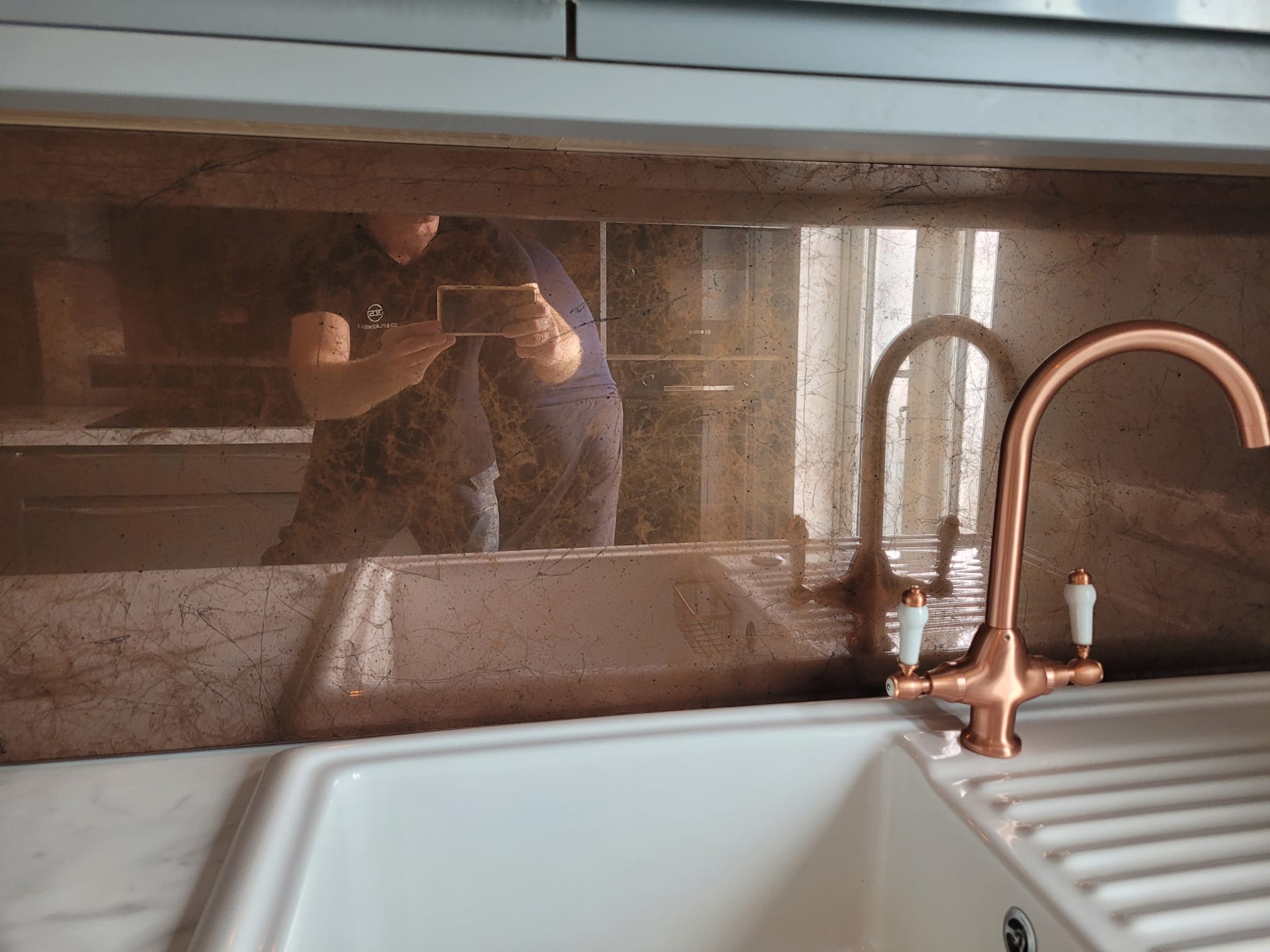 Античное стекло медь