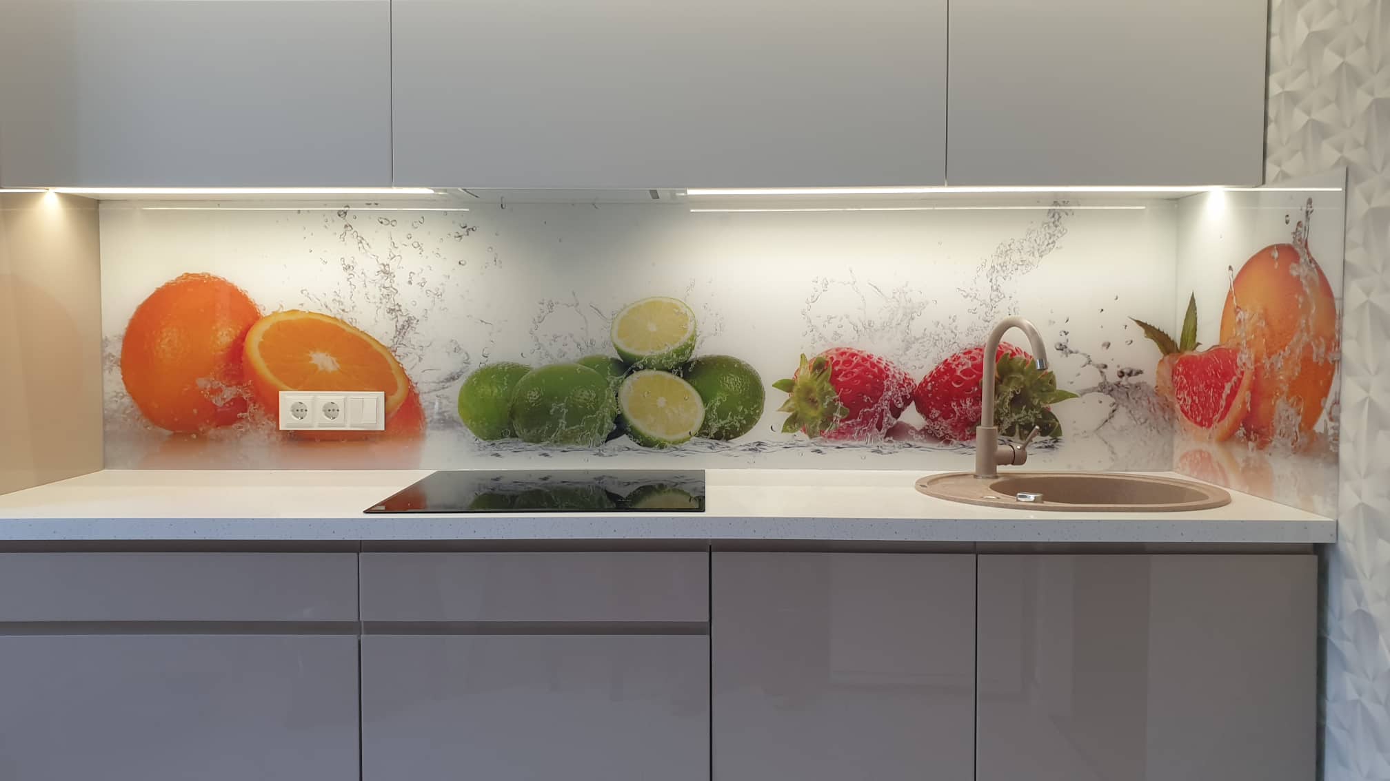 Скинали с УФ печатью. Еда и напитки.