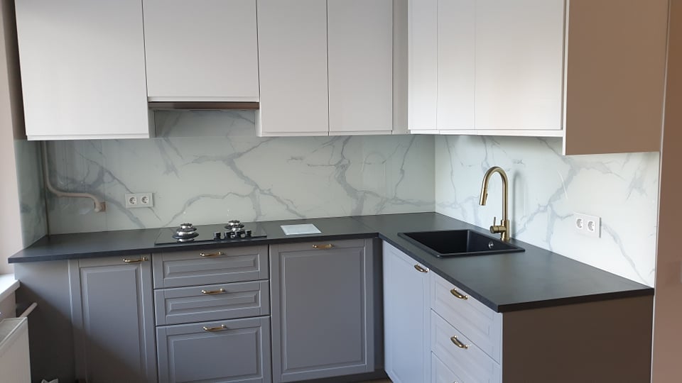 Скинали с УФ печатью. Текстуры камня, под мрамор.