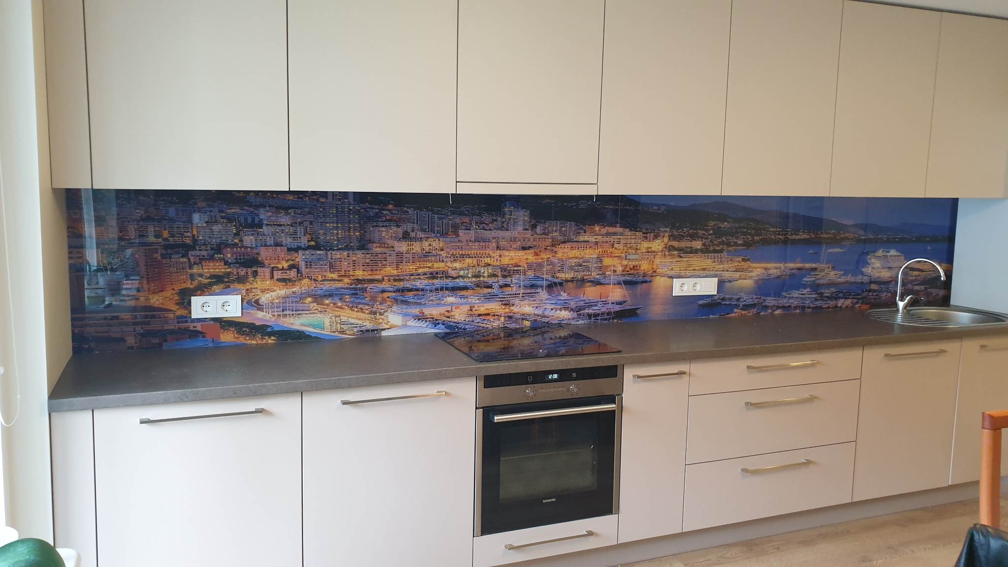 Скинали с рисунком ( УФ печать). Города и улочки.