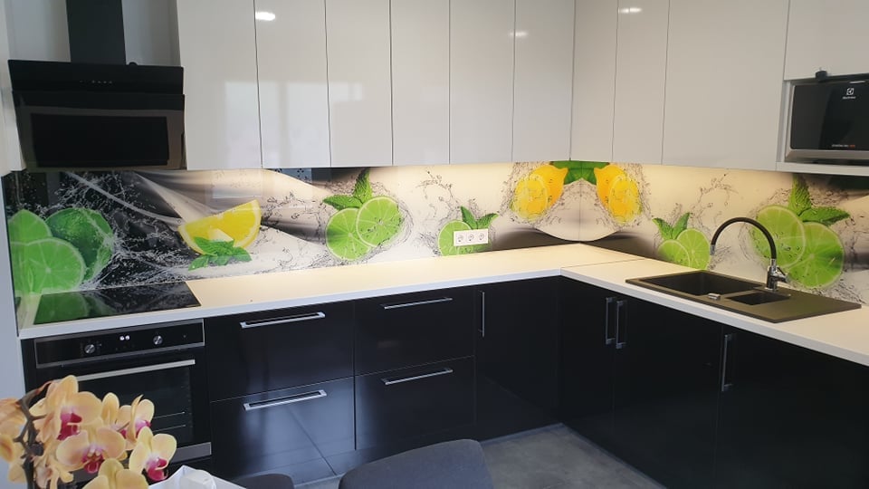 Скинали с УФ печатью. Еда и напитки.