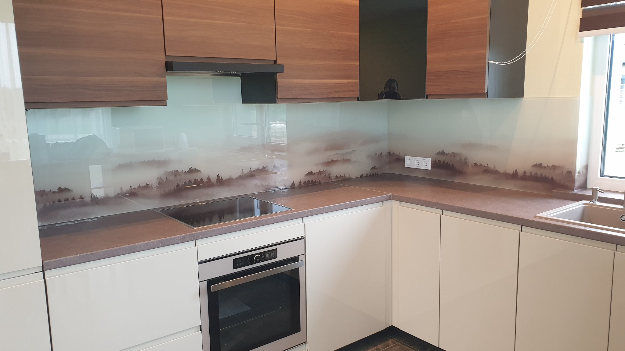 Скинали с УФ печатью. Природа.