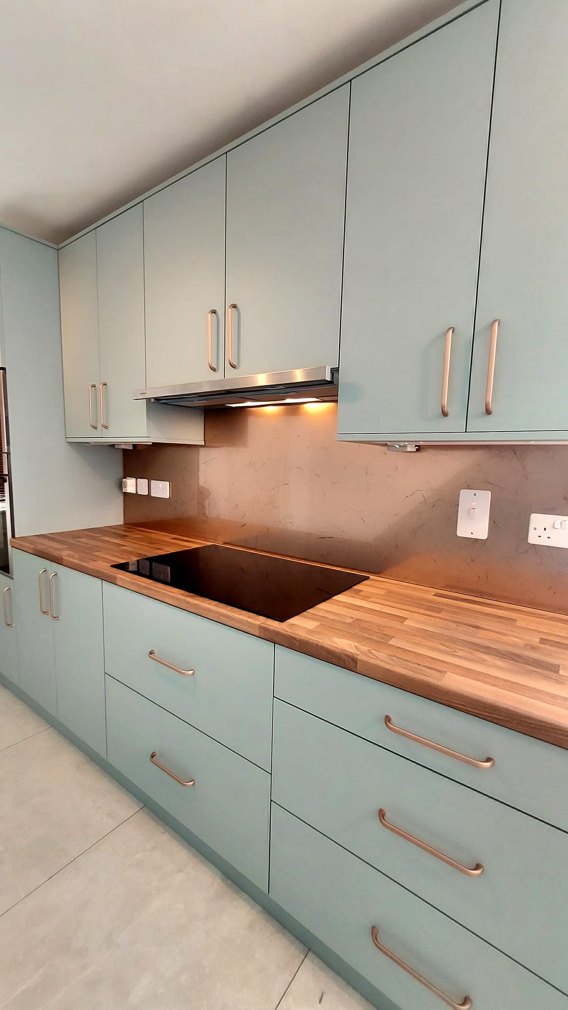 Античное стекло медь