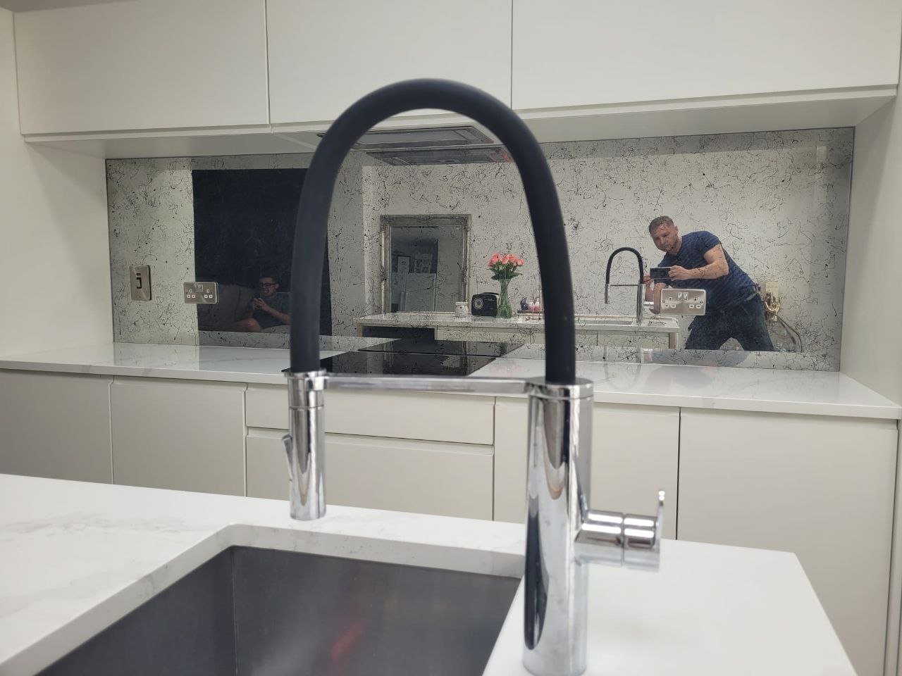 Античное зеркало серебро