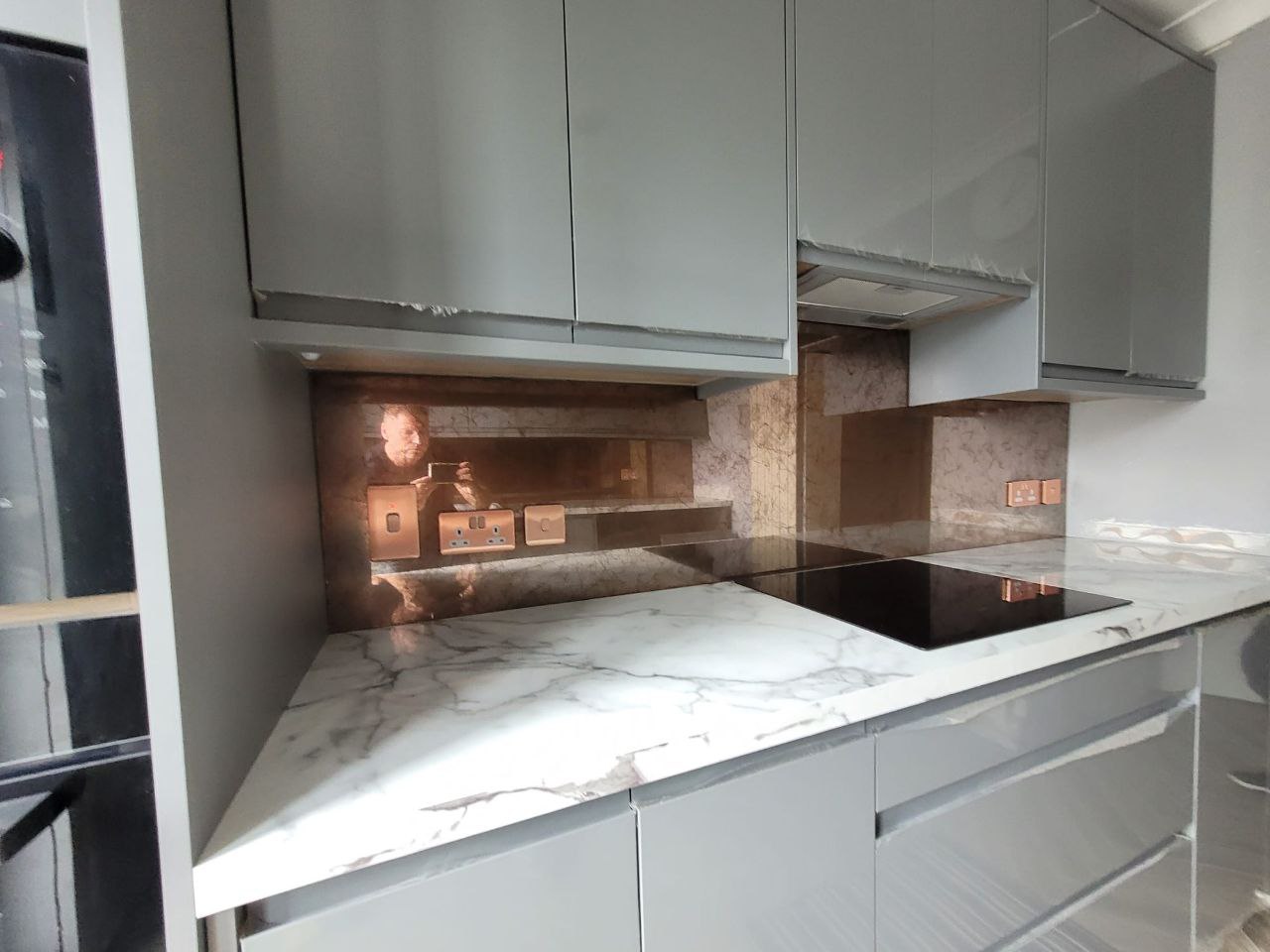 Античное стекло медь