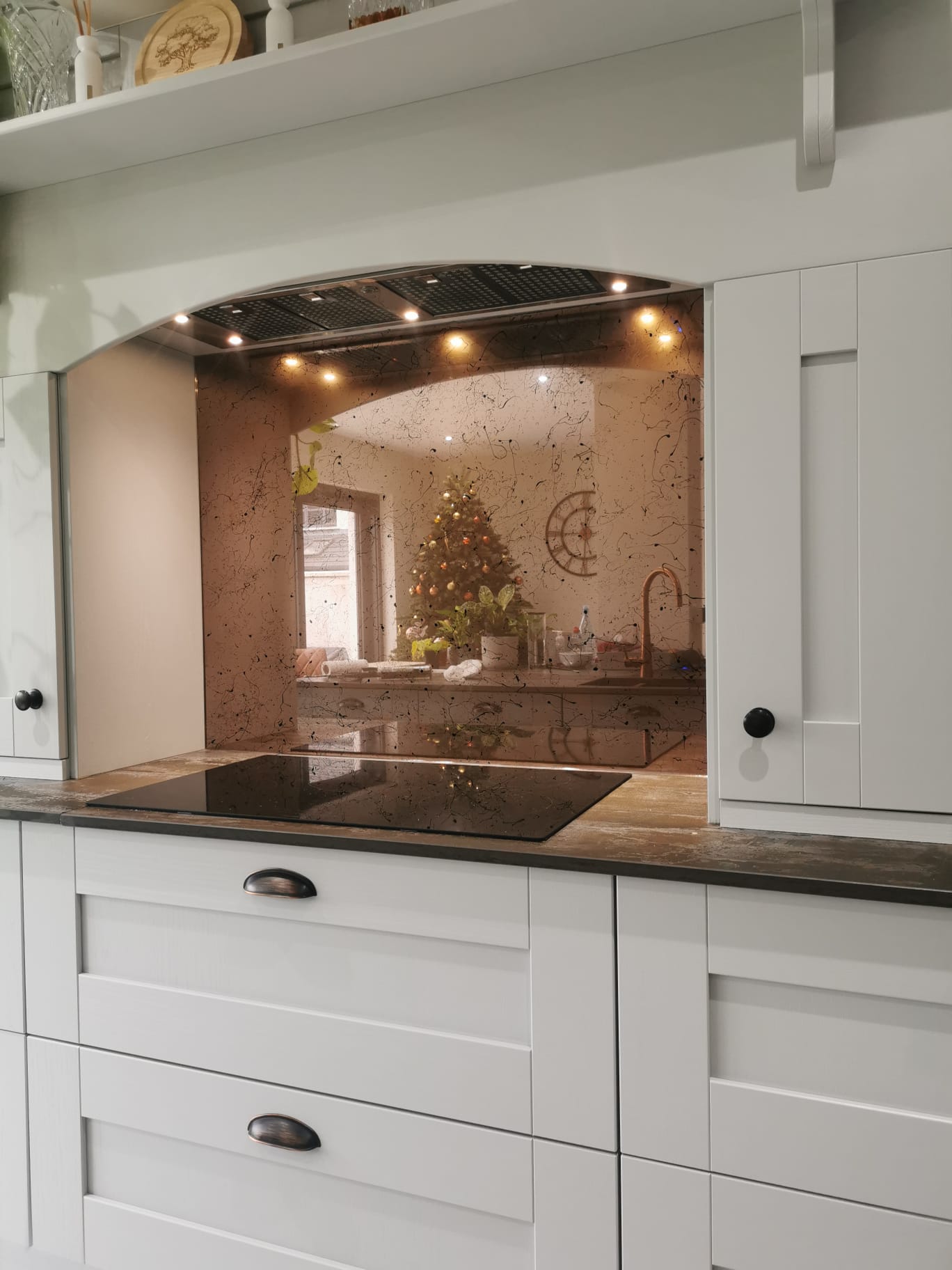 Античное стекло медь