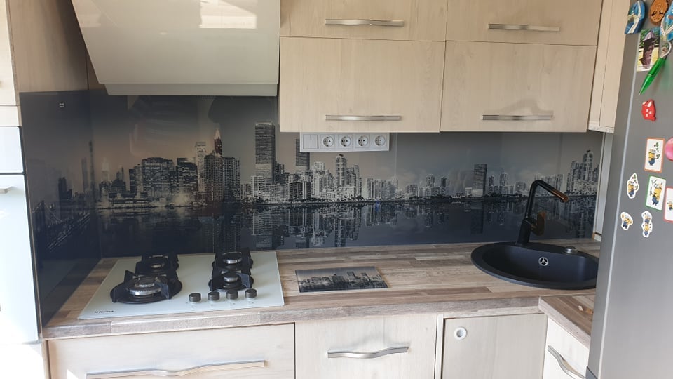 Скинали с рисунком ( УФ печать). Города и улочки.