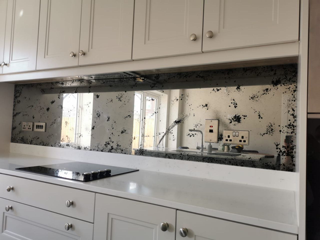 Античное зеркало серебро