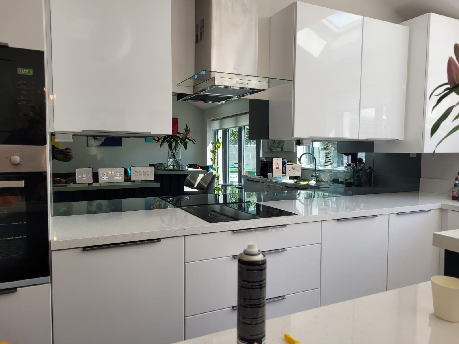 Закалённое зеркало. Tentesol Grey.