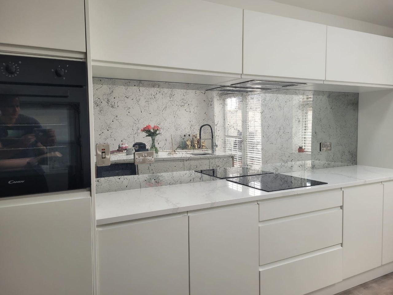 Античное зеркало серебро