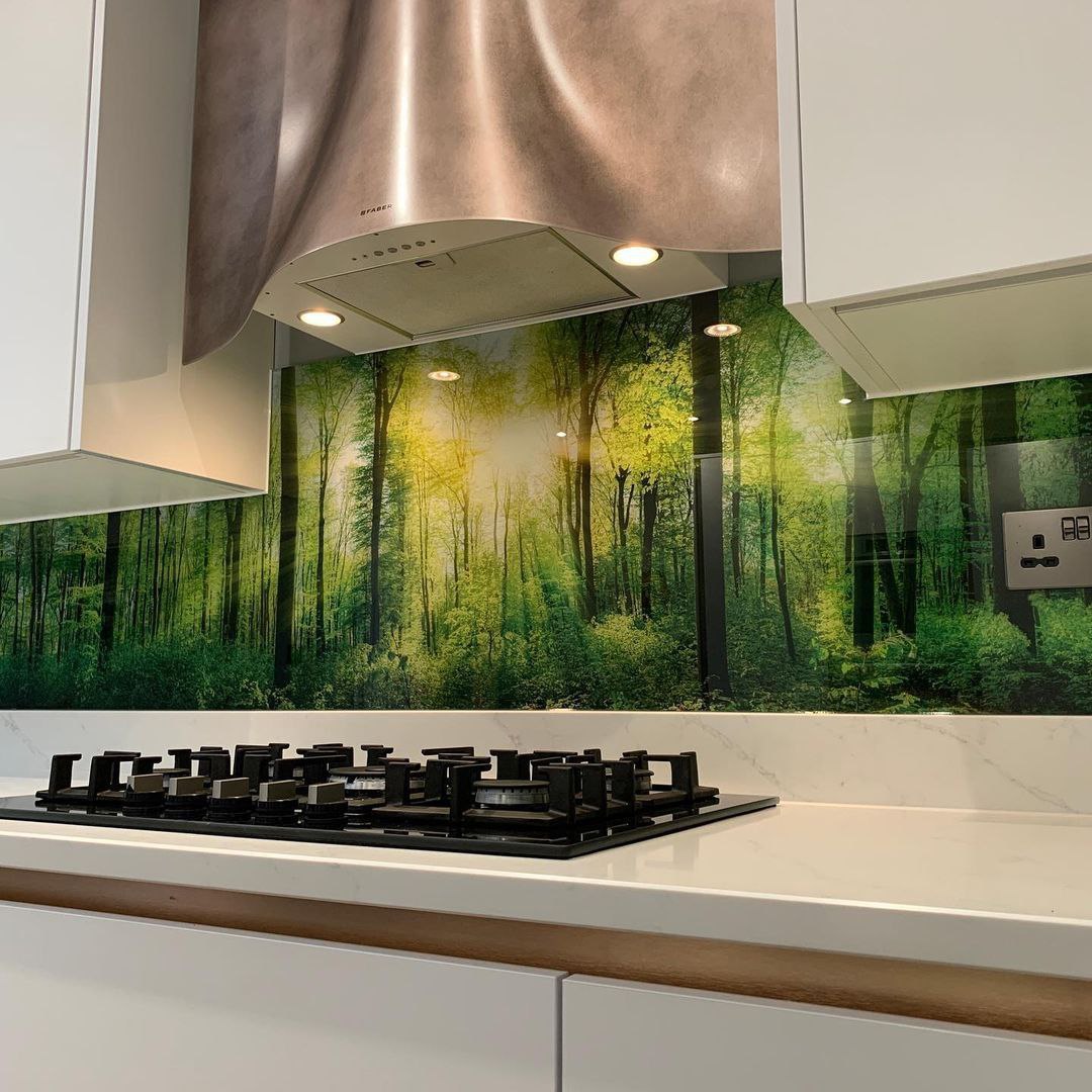 Скинали с УФ печатью. Природа.